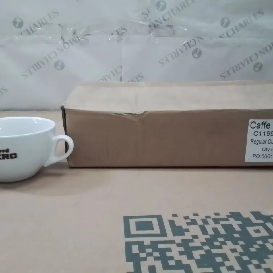 BOXED CAFFE NERO REGULAR 12OZ CUPS APPROXIMATELY 6