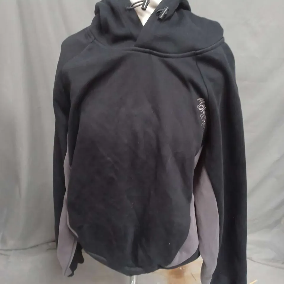 MERTRA BIG STEP HOODIE IN BLACK SIZE M