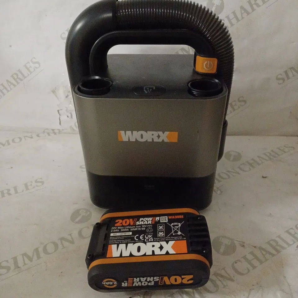 WORX POWER SHARE 20V VACUUM CLEANER 