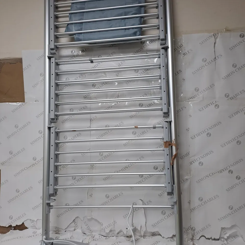 BOXED ORGANISED OPTIONS 3 TIER HEATED AIRER WITH 21M DRYING SPACE - COLLECTION ONLY