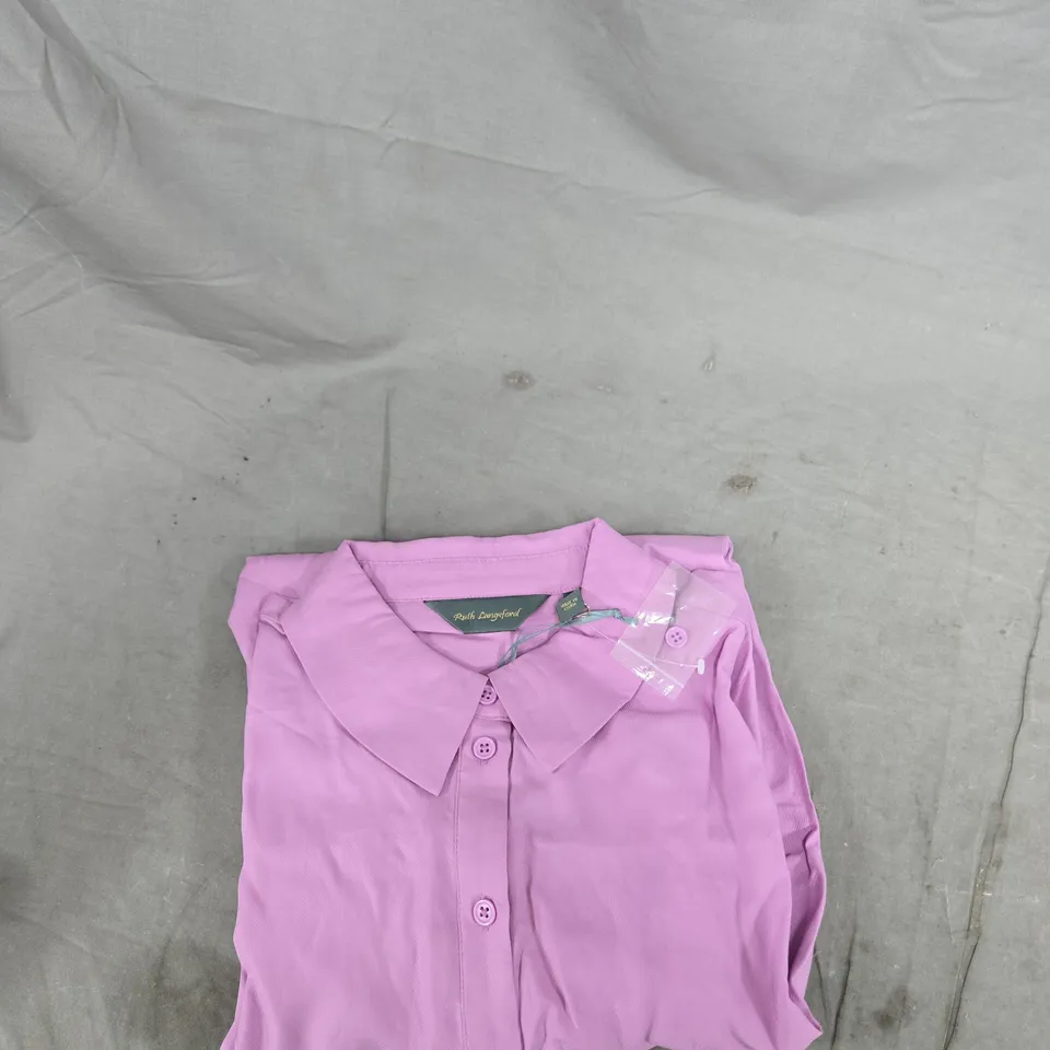 RUTH LANGSFORD PINK SHIRT – UK 14 (US 10)