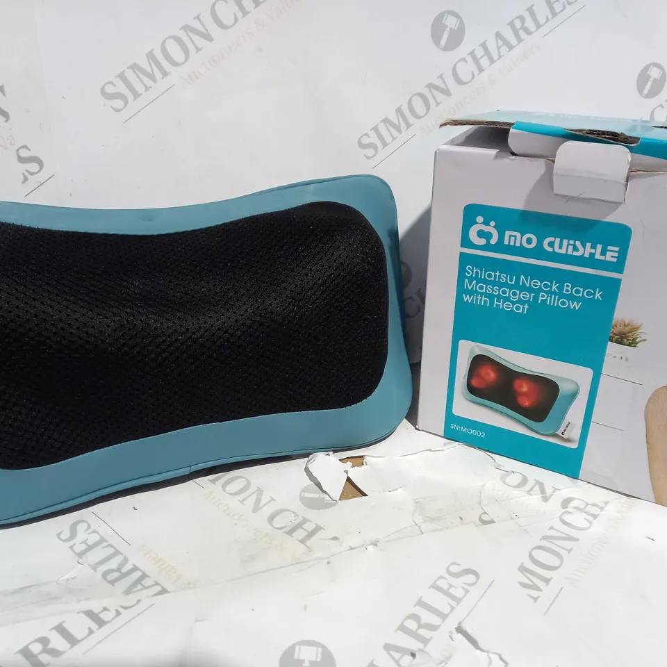 MOCUISHLE SHIATSU NECK BACK MASSAGER PILLOW WITH HEAT