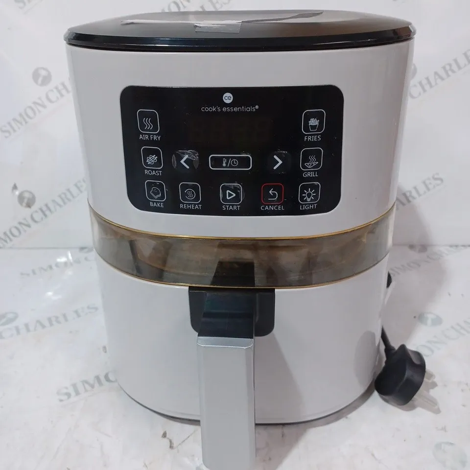 COOK'S ESSENTIALS 4.0L AIR FRYER, COOL GREY