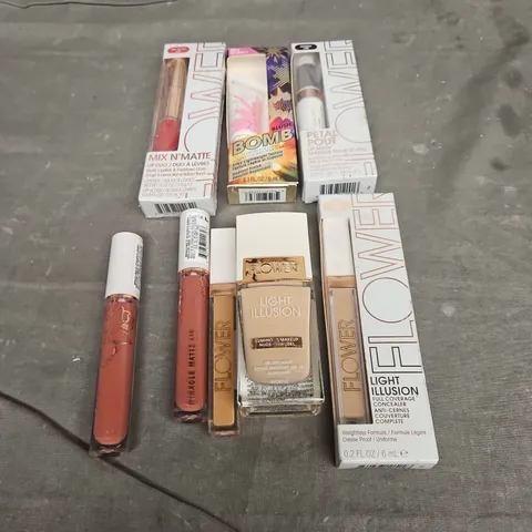 APPROXIMATEY 20 HEALTH AND BEAUTY PRODUCTS TO INCLUDE - FOUNDATION, LIPSTICK, BLUSH DROPS - ETC