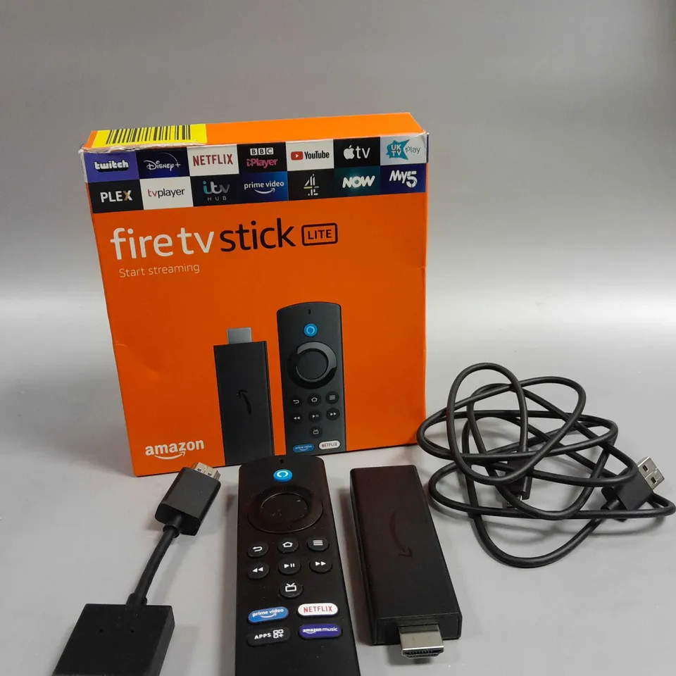 BOXED AMAZON FIRETV STICK LITE 