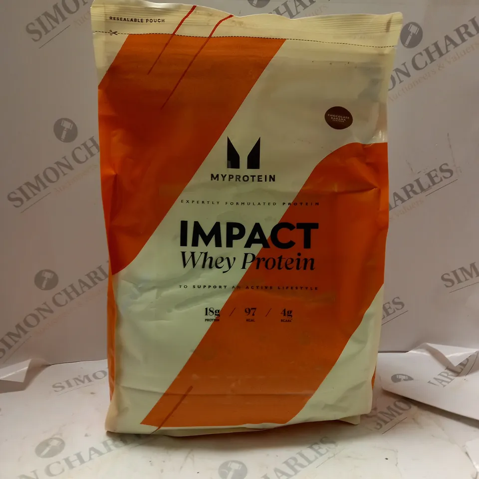 MY PROTEIN IMPACT WHEY PROTEIN IN CHOCOLATE BANANA - 2.5KG