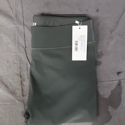 REASN THE SCULPT HIGH WAIST LEGGINGS IN OLIVE GREEN SIZE UK 18