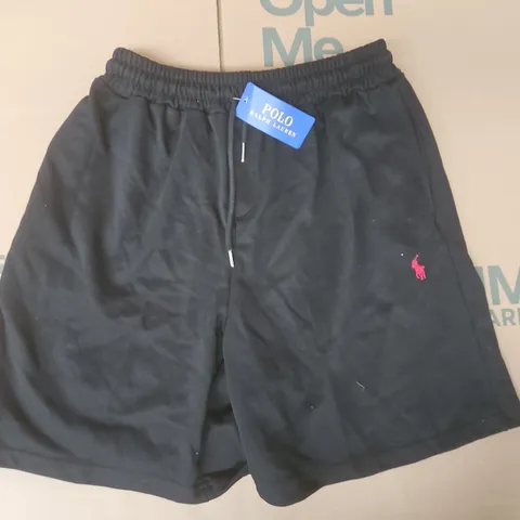 POLO RALPH LAUREN SHORTS IN BLACK SIZE LARGE