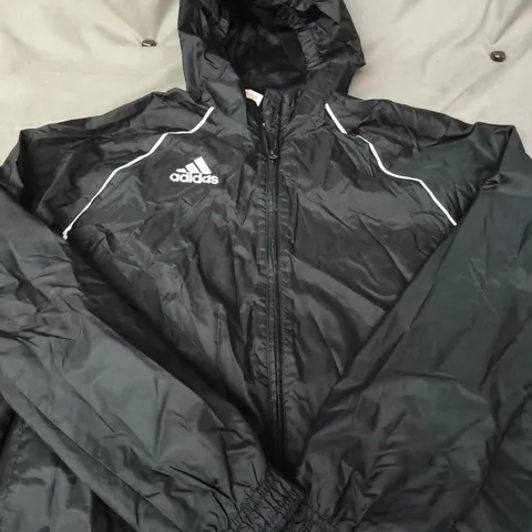 ADIDAS WATERPROOF JACKET - SIZE 13/14 YRS
