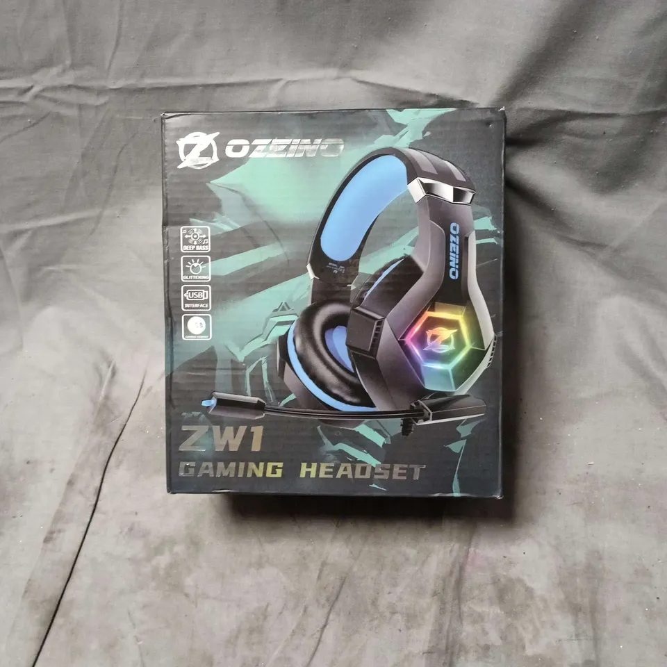 OZEINO ZW1 GAMING HEADSET WITH ACCESSORIES