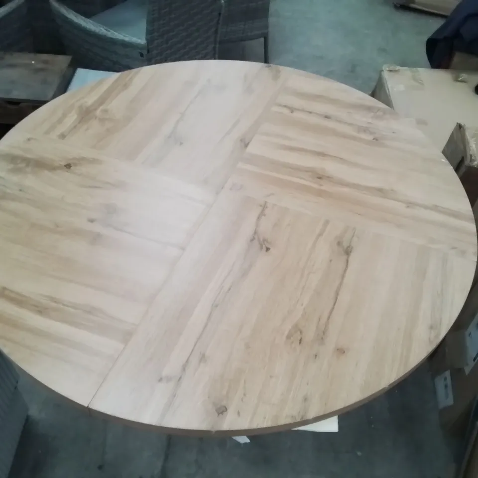 120CM ROUND DINING TABLE FOR 4 PEOPLE
