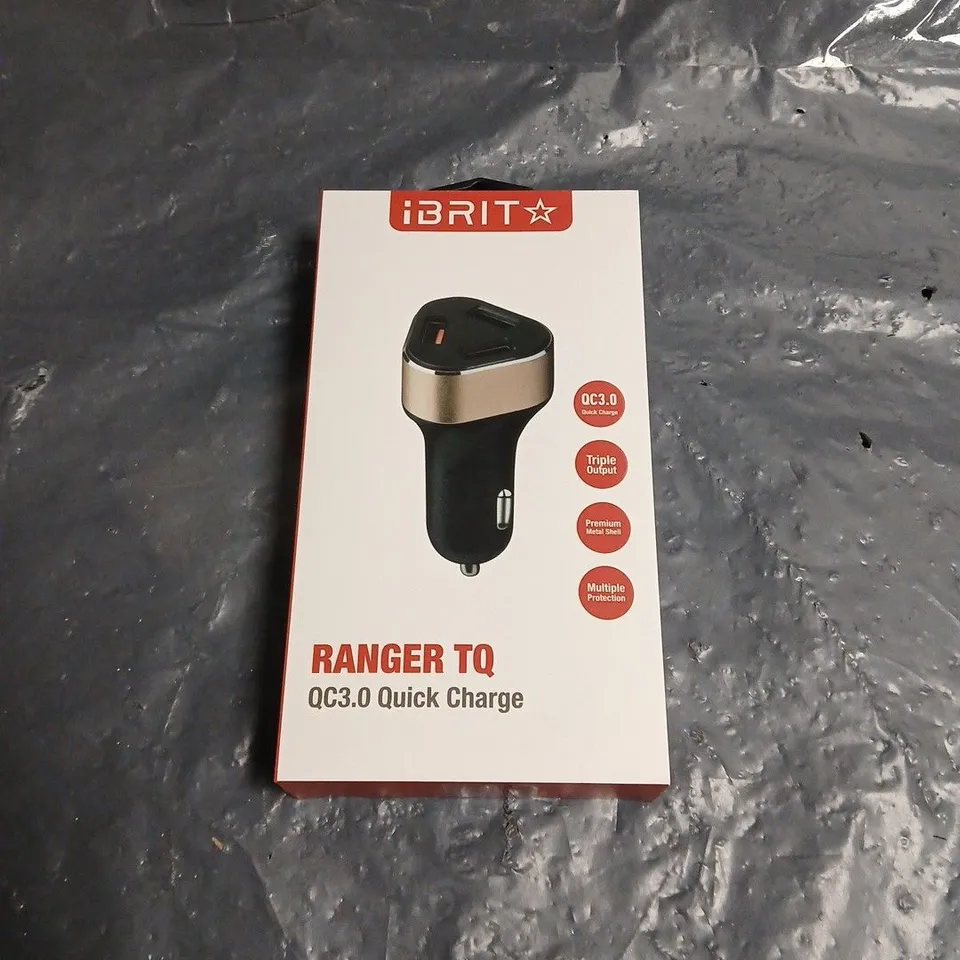 BOX OF APPROXIMATELY 20 IBRIT RANGER TQ QC3.0 QUICK CHARGE CAR CHARGER