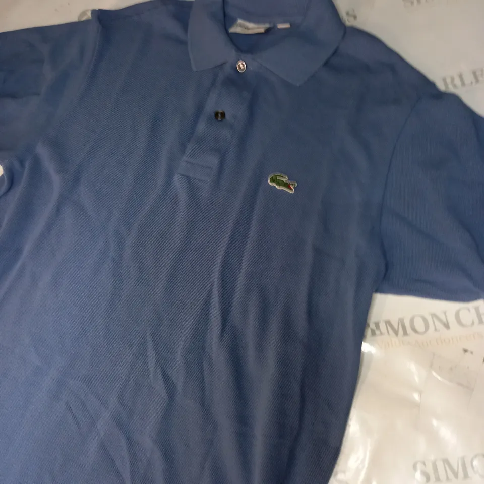 LACOSTE LOGO POLO SHIRT SIZE M