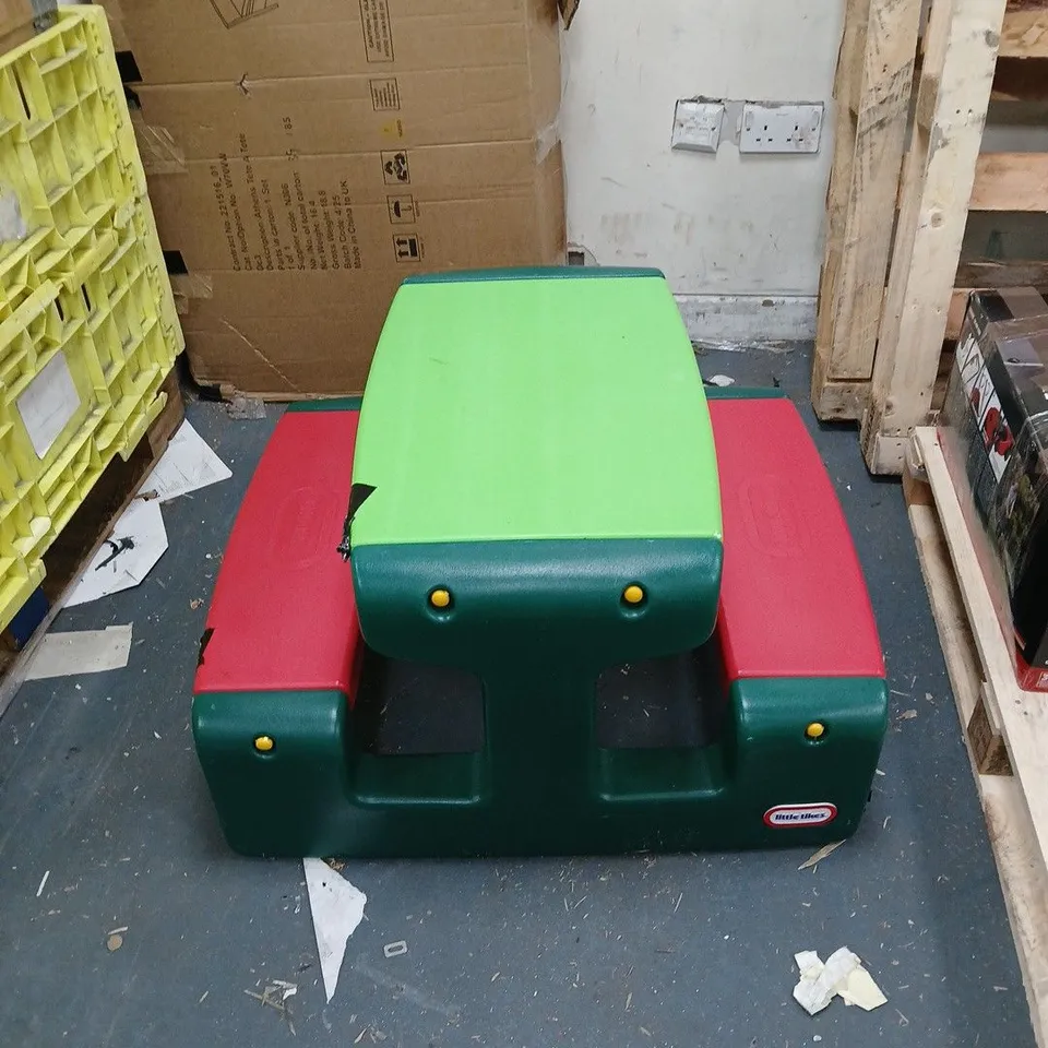 BOXED LITTLE TIKES PICNIC TABLE - COLLECTION ONLY  RRP £72