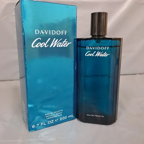 BOXED DAVIDOFF COOL WATER EAU DE TOILETTE (200ML)