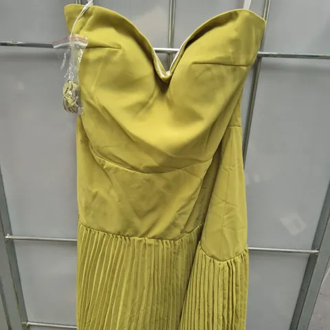 AZAZIE YULIANA DRESS – LEMONGRASS, UK 14