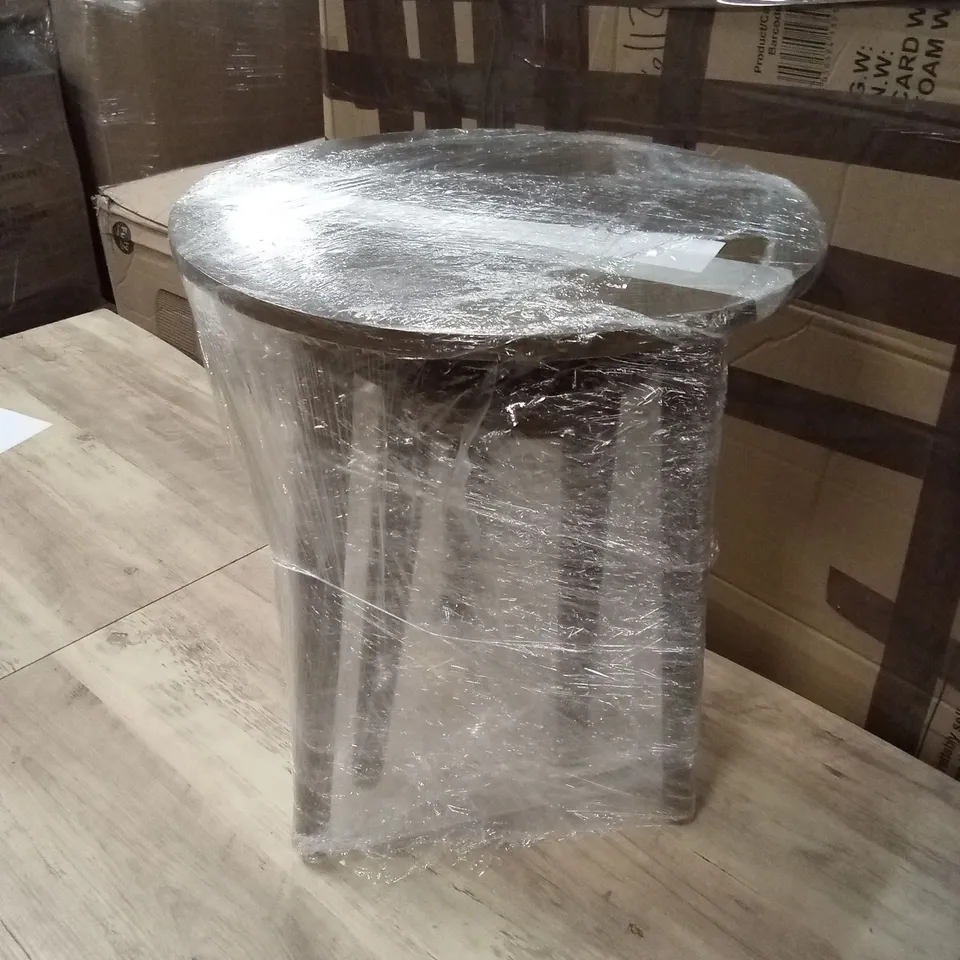 WRAPPED FARRIS NEST OF TABLES - DARK OAK