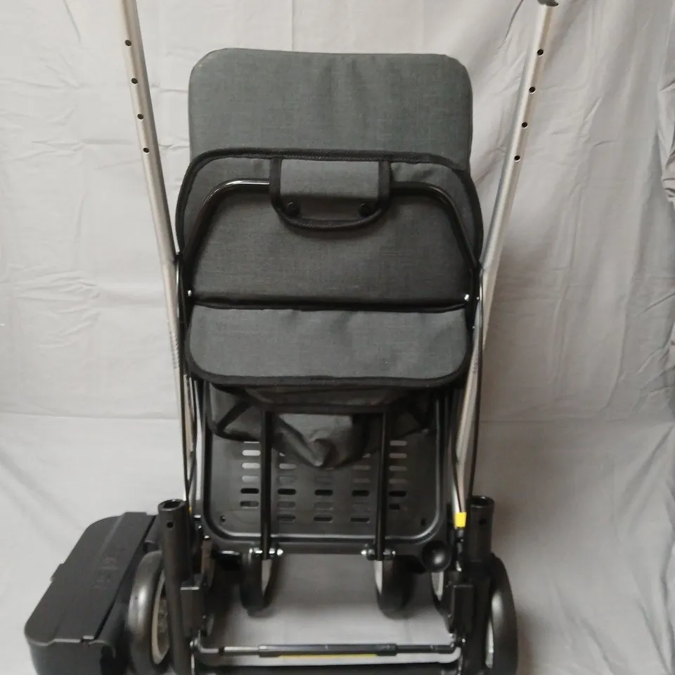 Carlett Comfort Move Shopping Trolley with Seat & Accessories
