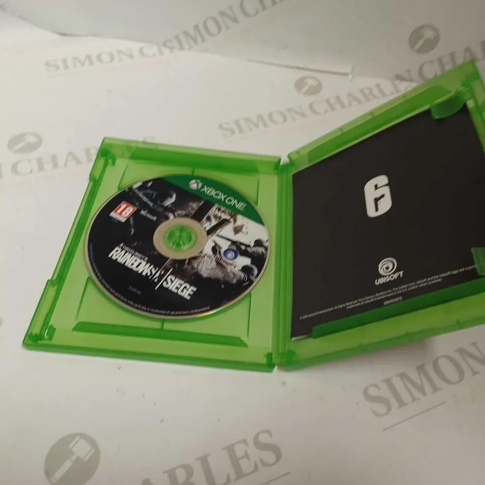 XBOX ONE TOM CLANCY RAINBOW SIX SIEGE 