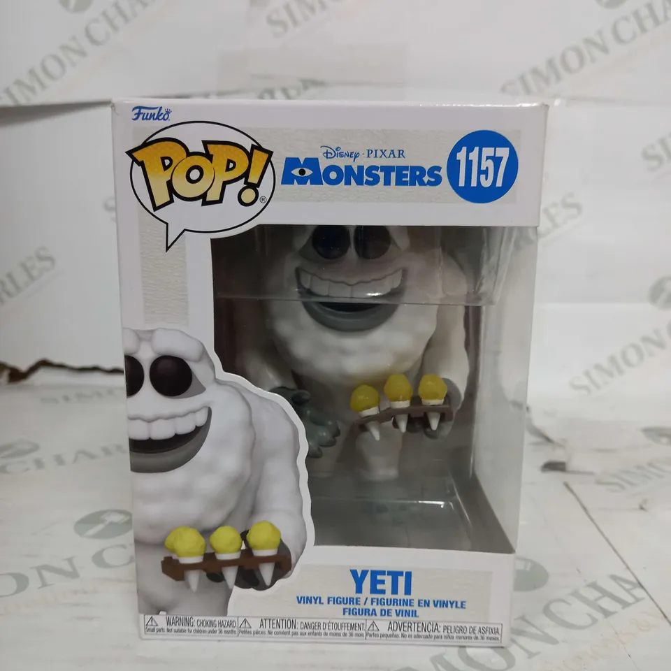 POP! PIXAR MONSTERS INC - YETI VINYL FIGURE - 1157