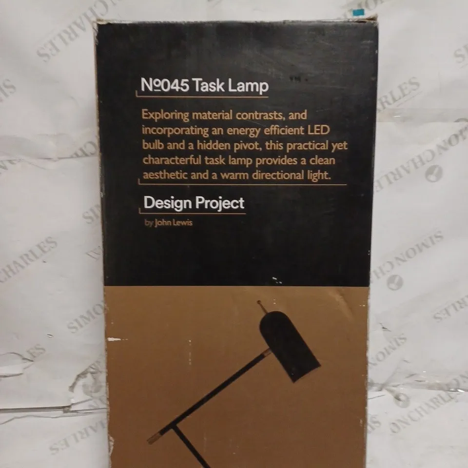 JOHN LEWIS NO.045 DESIGN PROJECT LED DESK LAMP 
