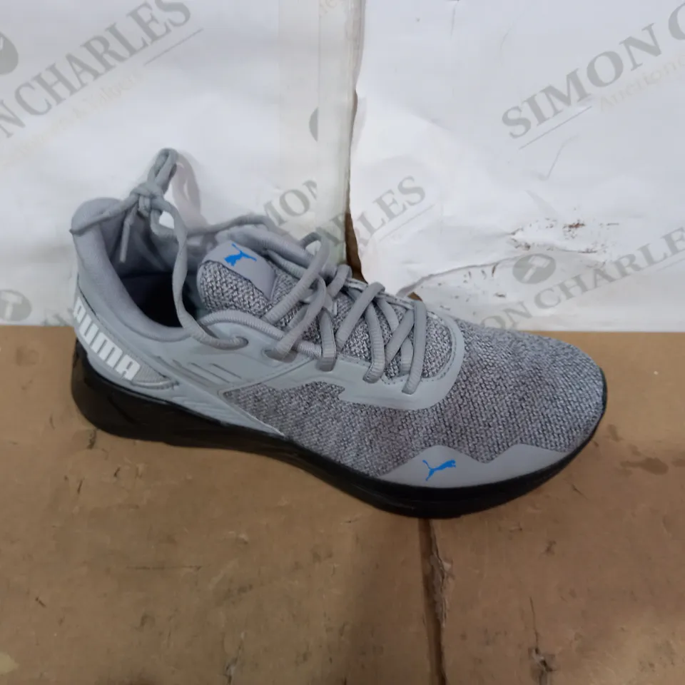 PAIR OF PUMA GREY TRAINERS SIZE 8