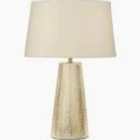 MICHELLE KEEGAN TEXTURED CERAMIC TABLE LAMP