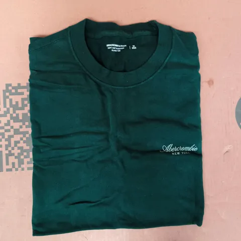 ABERCROMBIE & FITCH T-SHIRT IN GREEN SIZE MEDIUM