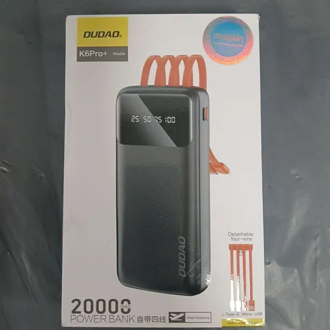 BOXED DUDAO K6PRO+ 20000 MAH POWER BANK