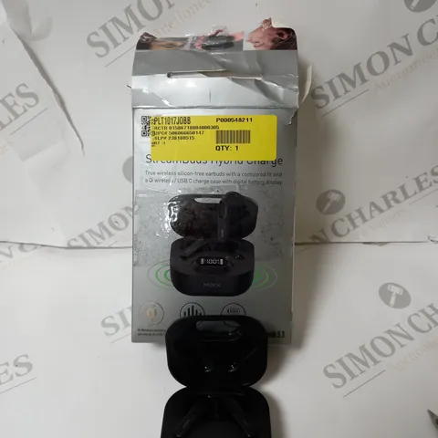 BOXED MIXX STREAMBUDS HYBRID CHARGE