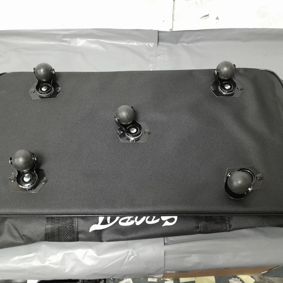 SPORT LARGE BLACK WHEELED SUITCASE. 