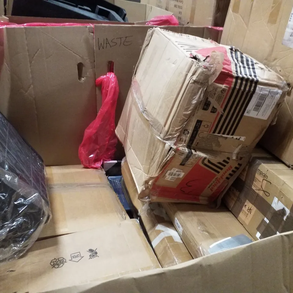 PALLET CONTAINING ASSORTED PRODUCTS INCLUDING PLANT STAND, LED MONITOR, FOLDABLE BATHTUB & TOILET SEAT 