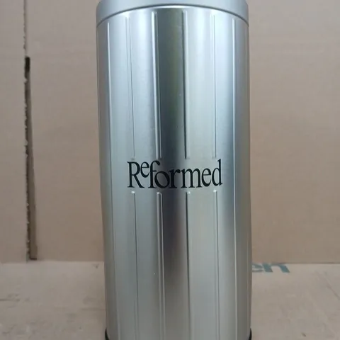 REFORMED STORAGE TANK – CYLINDRICAL METAL STORAGE CONTAINER