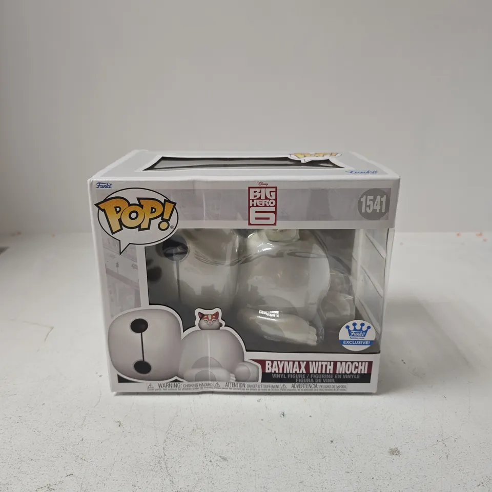 BOXED FUNKO POP! BIG HERO 6 BAYMAX WITH MOCHI VINYL FIGURE - 1541