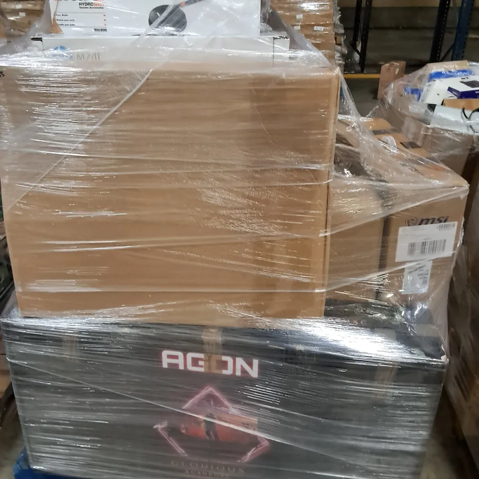 PALLET OF APPROXIMATELY 15 UNPROCESSED RAW RETURN TELEVISION AND MONITORS;