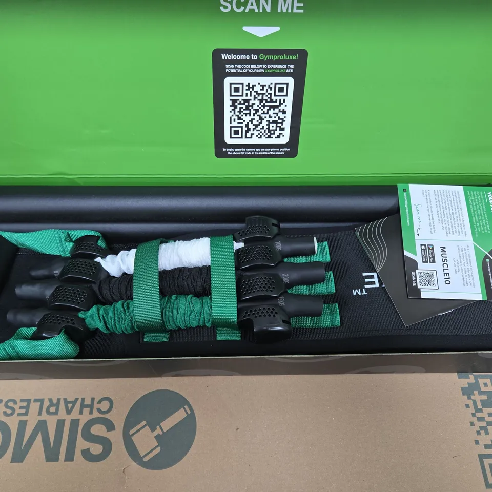 GYMPRO LUXE BAND AND BAR SET 2.0 