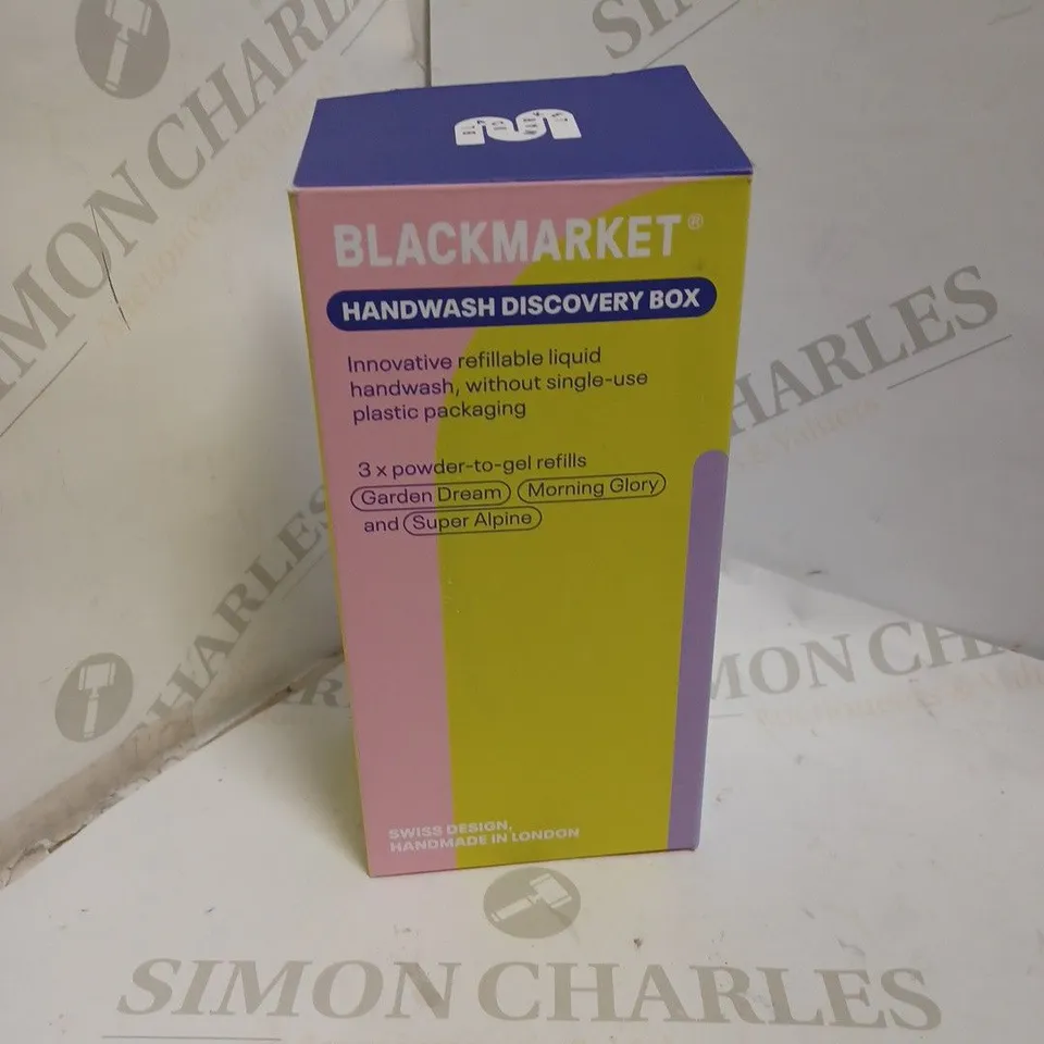 BLACKMARKET HANDWASH DISCOVERY BOX 