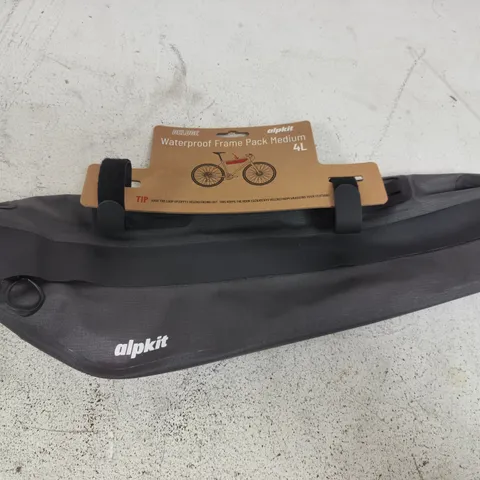 ALPKIT WATERPROOF FRAME PACK MEDIUM 4L – BIKE FRAME BAG