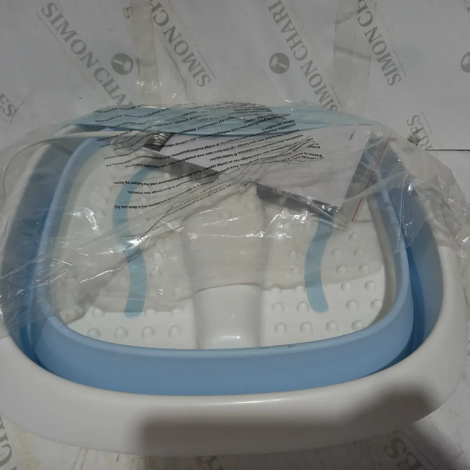 BOX OF 4 HOMEDICS FOLDAWAY LUXURY FOOTSPAS