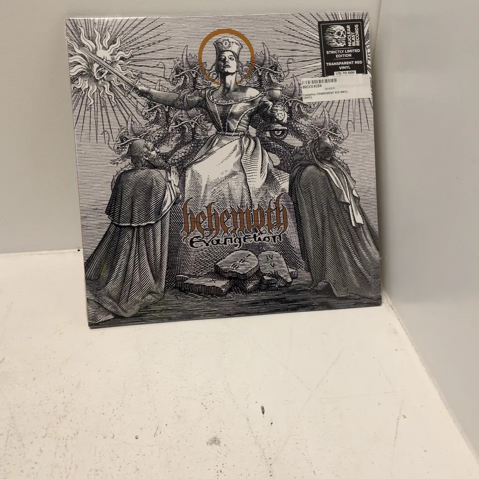 NUCLEAR BLAST RECORDS – STRICTLY LIMITED EDITION TRANSPARENT RED VINYL LP (ARTWORK)