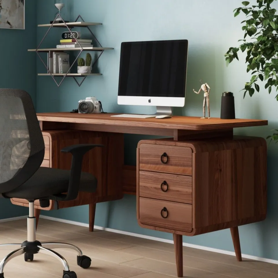 BOXED ALPHASON SOMERSET HOME OFFICE DESK (1 BOX)