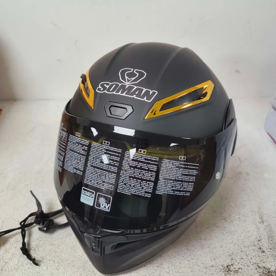 SOMAN SM955-5 FULL-FACE MOTORCYCLE HELMET – S