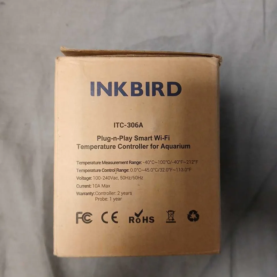 INKBIRD ITC-306A TEMPERATURE CONTROLLER FOR AQUARIUM 