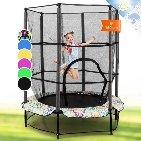 KLARFIT ROCKETKID TRAMPOLINE OUTDOOR/INDOOR BOXED