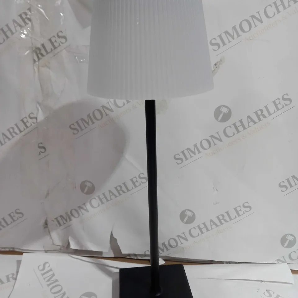 BOXED SFIXX SET OF 2 INDOOR/OUTDOOR TOUCH TABLE LIGHTS BLACK