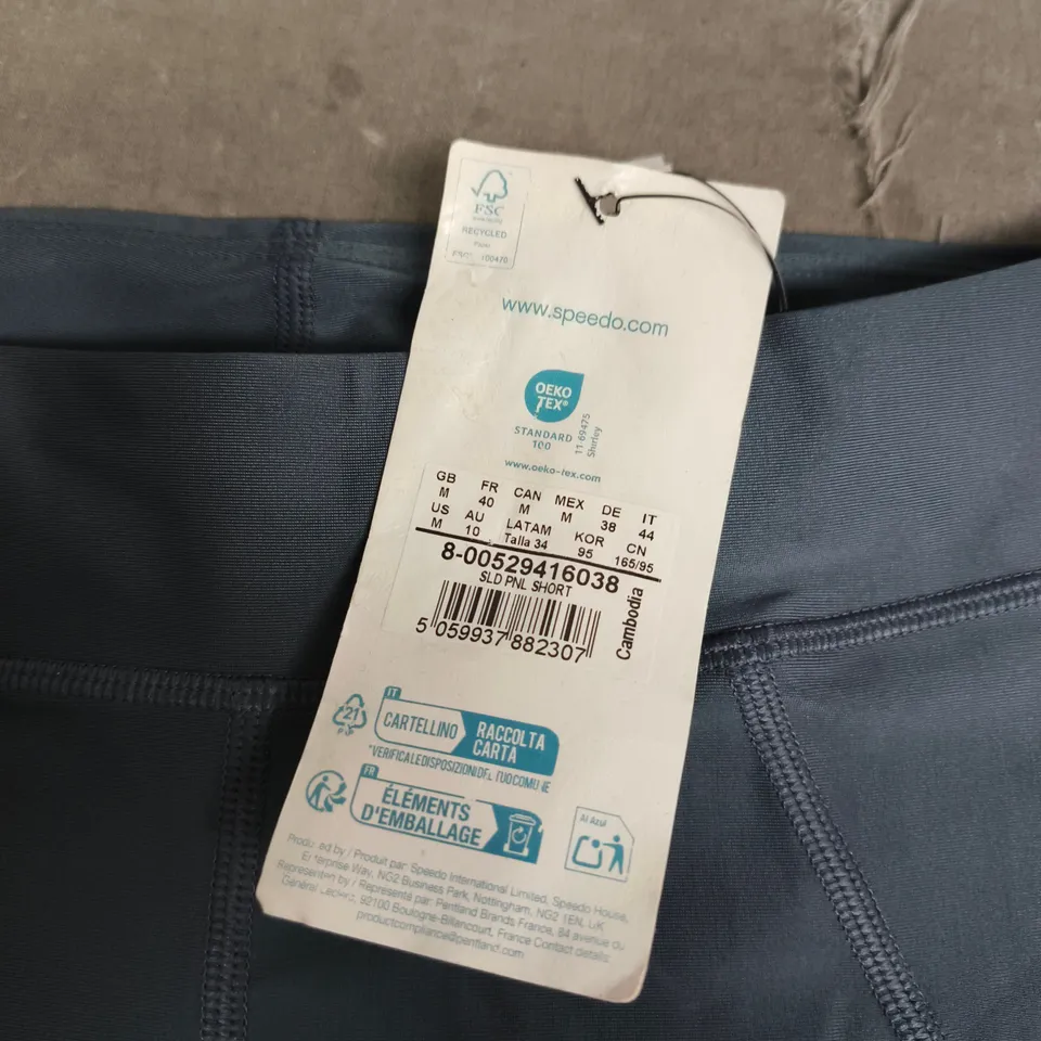 SPEEDO MEN'S SWIM SHORTS – NAVY/BLUE, UK 34 (EU 34)