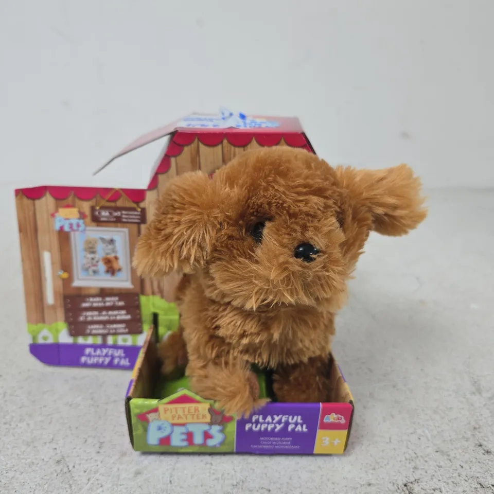 PLUSH PUPPY TOY – PLAYFUL PUPPY PAL