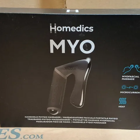 BOXED HOMEDICS MYO HANDHELD PHYSIO MASSAGER 