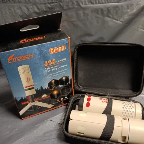 BOXED FITORCH CP100 TELESCOPIC CAMPING LANTERN 