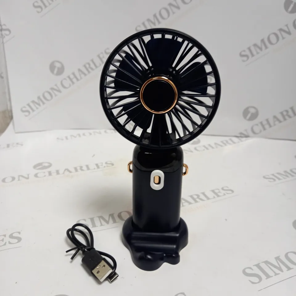 BOXED LED DIGITAL DISPLAY HANDHELD PORTABLE FAN.